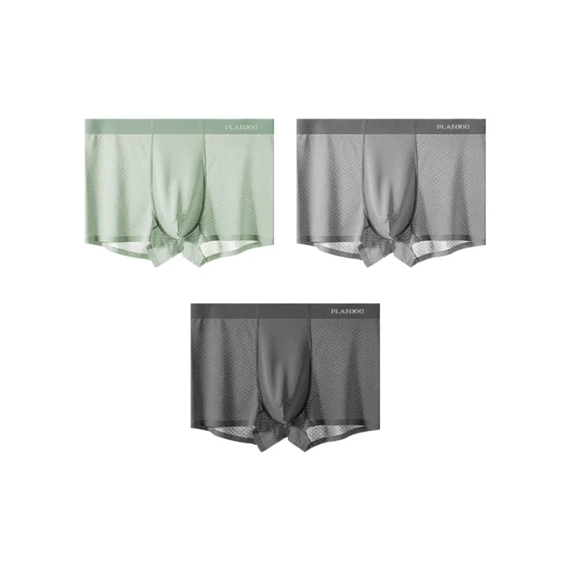 PLANDOO Underpants Men's 3 Pack-25