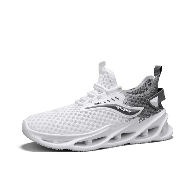 BAKE Slip Resistant, Abrasion Resistant, Breathable Low Top Casual Shoes Men's-4
