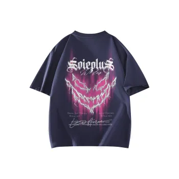 SOIE T Shirts Unisex Navy Blue