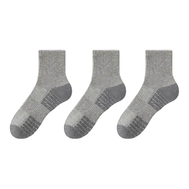 H YXIANG Ankle Socks Men's 3 Pack-8