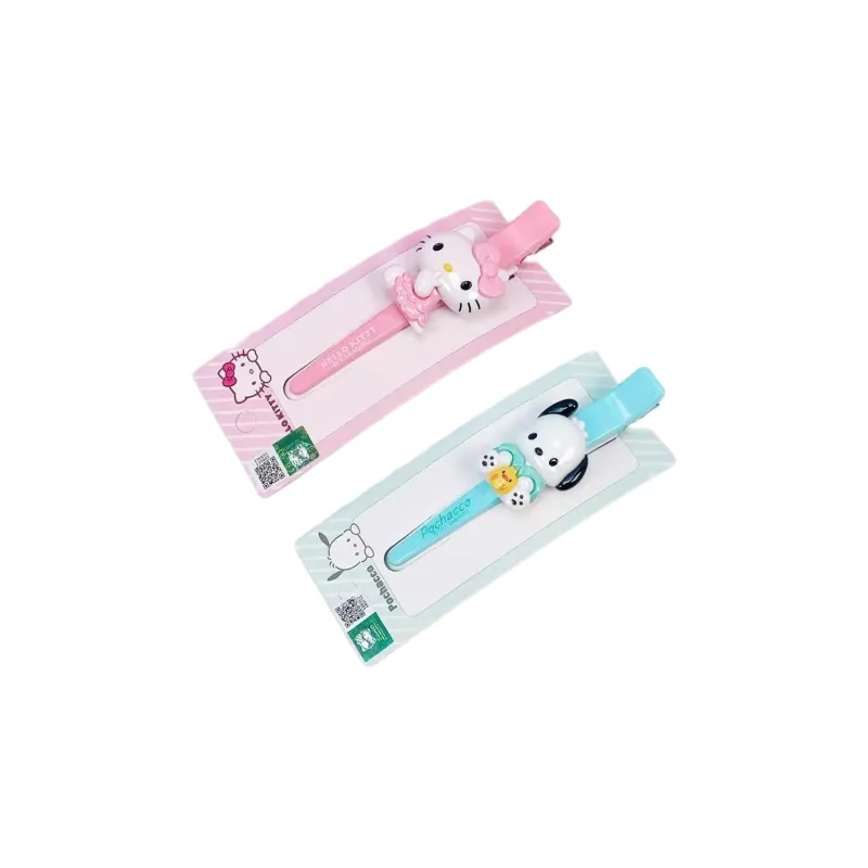 Sanrio Cinnamoroll Pochacco Acrylic Hair Clips Women's-9