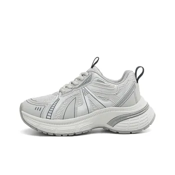 HANG TEN Chunky Sneakers Women's Low Top Gray