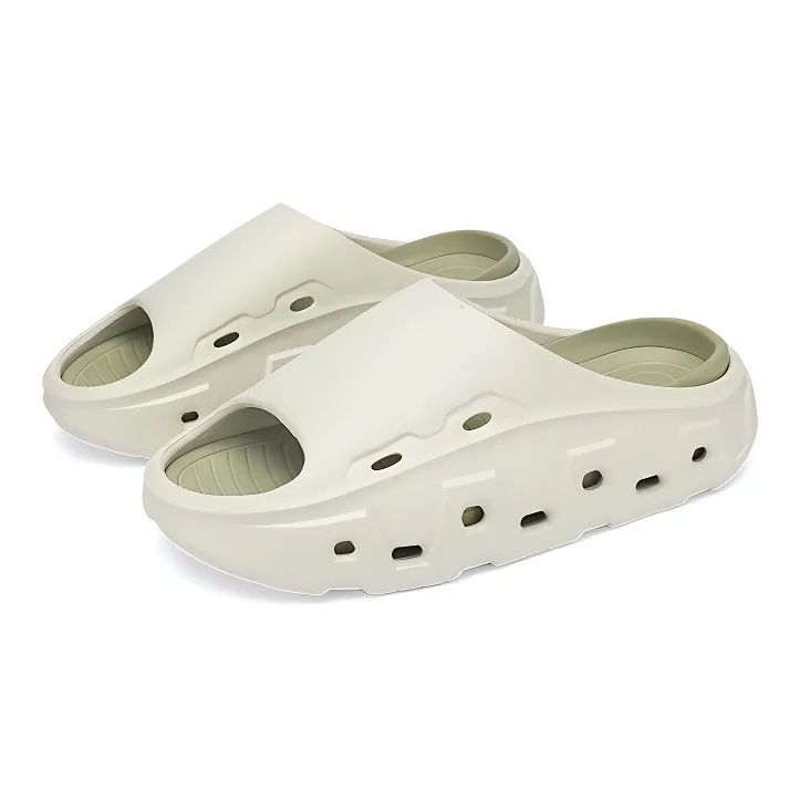 Darcy Sen Slippers Black Gray/Light Green/Khaki White/White Black-10