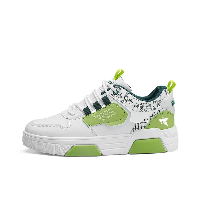 Bookish Star Cushioning And Breathable Low Top Skateboard Shoes Men's-0