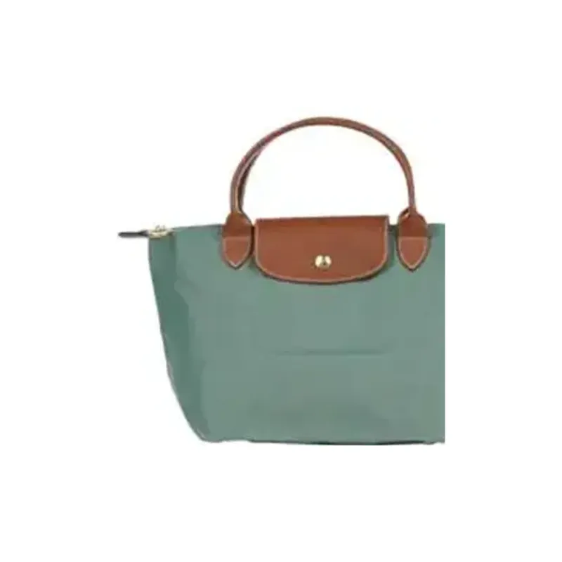 LONGCHAMP Le Pliage Polyamide Handbag Medium Size Women's Celadon-1