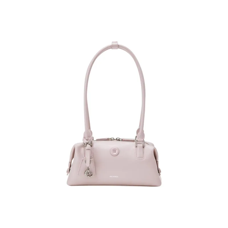 MCMIKO Cow Leather Shoulder Bag Women's Jelly Pink-0
