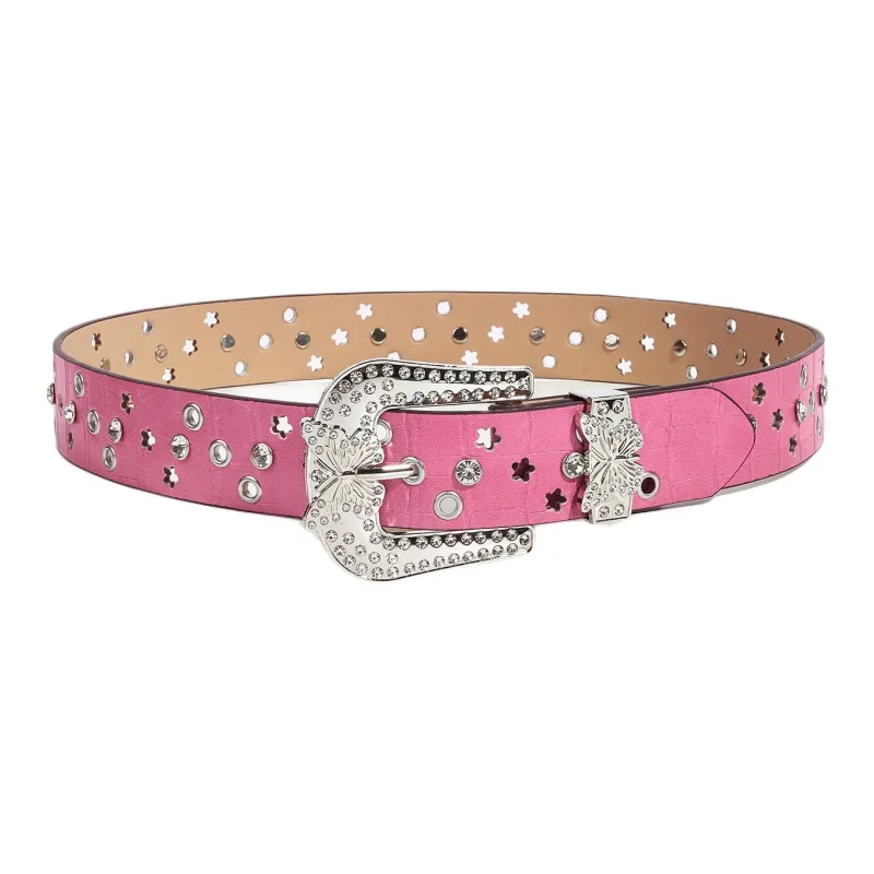 JEANSWEST Artificial Leather PU Leather Belts Women's 3.8CM-4