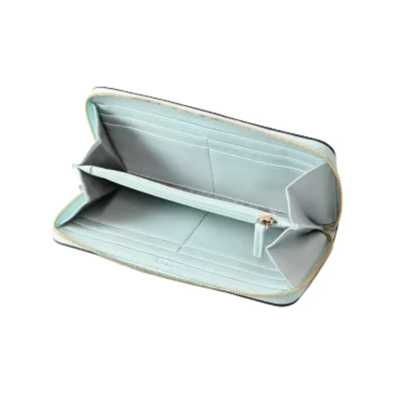 Furla Leather Wallet Women's Light Green-2