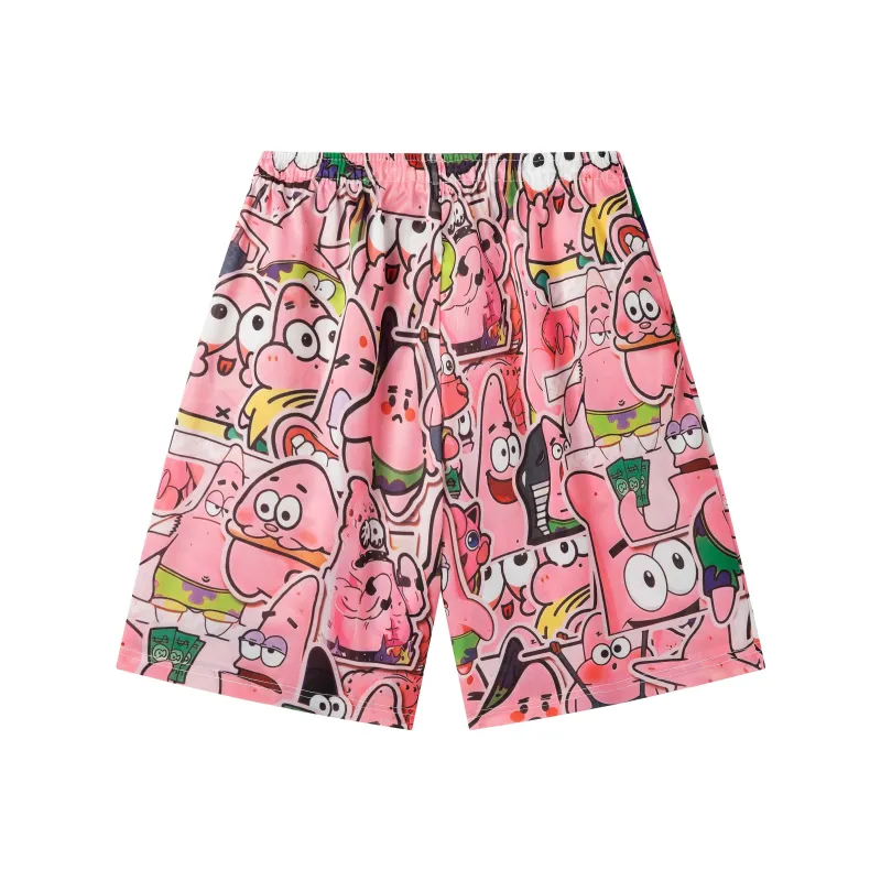 SPONGEBOB SQUAREPANTS Casual Shorts Unisex-1