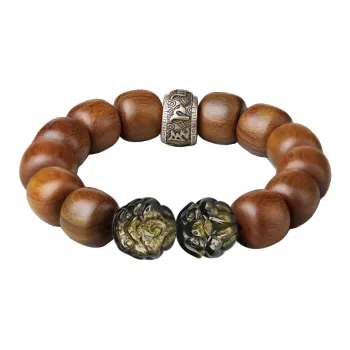 SGE Green Sandalwood Bracelets Unisex