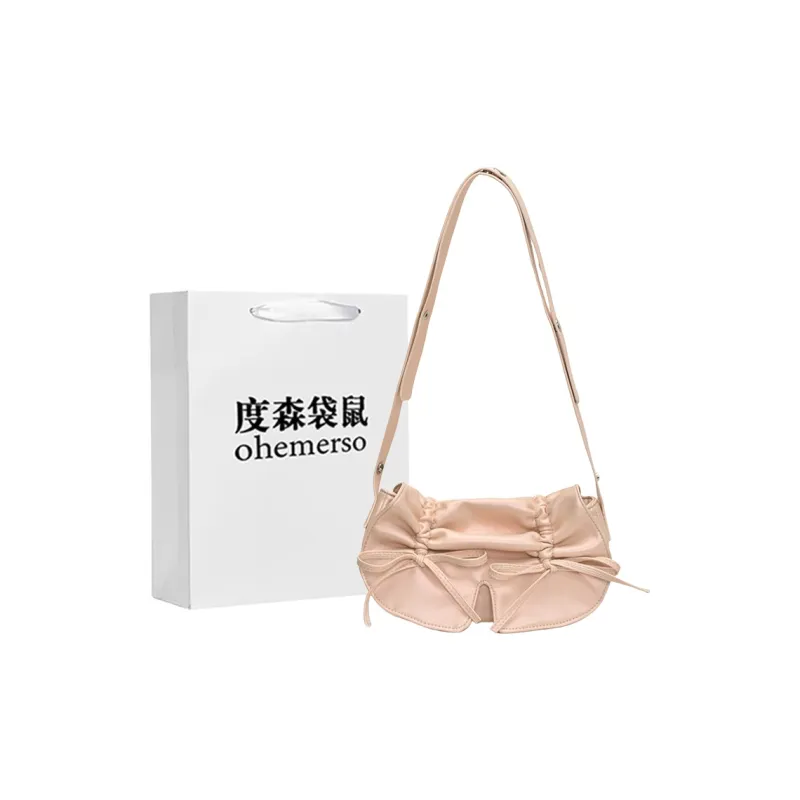 Dusen Kangaroo PU Shoulder Bag Women's Multicolor-6