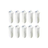 [10 Pack]White 10 Pairs
