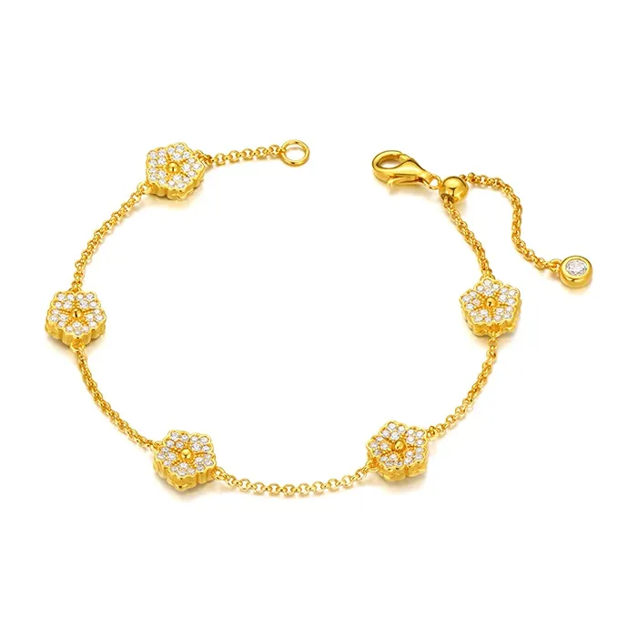 Trpopo S925 Silver Bracelets Women's-1