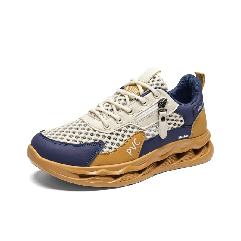BAKE Breathable Cushioning Low Top Casual Shoes Men's-5