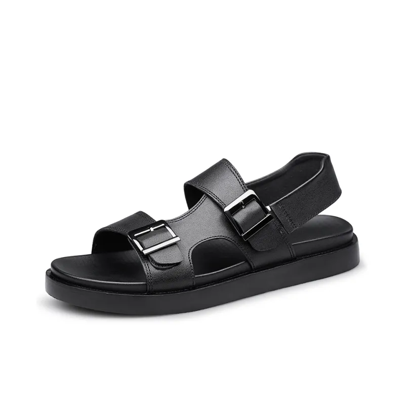 Frank Mully Beach Sandals Men's Black-0