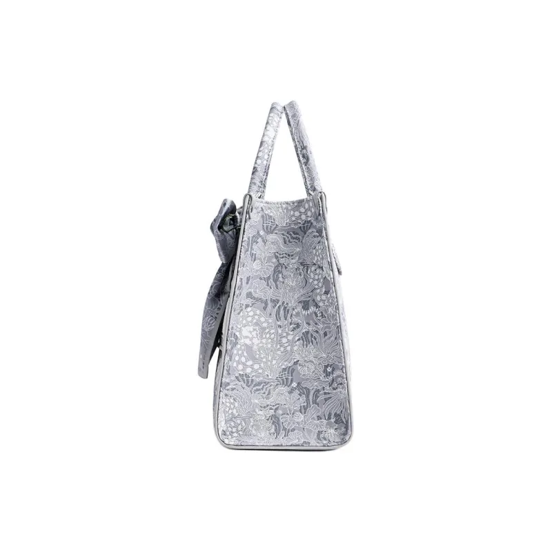 FION Clever Brocade Series Fabric One Shoulder Handbag Tubas Women's Multicolor-3