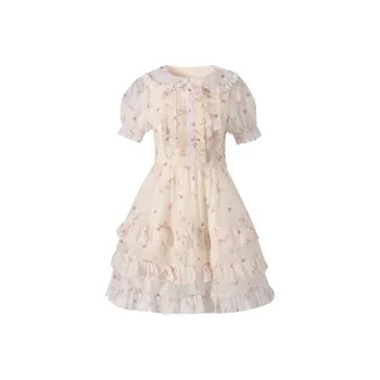 PZGE Short Sleeved Dress Women's
