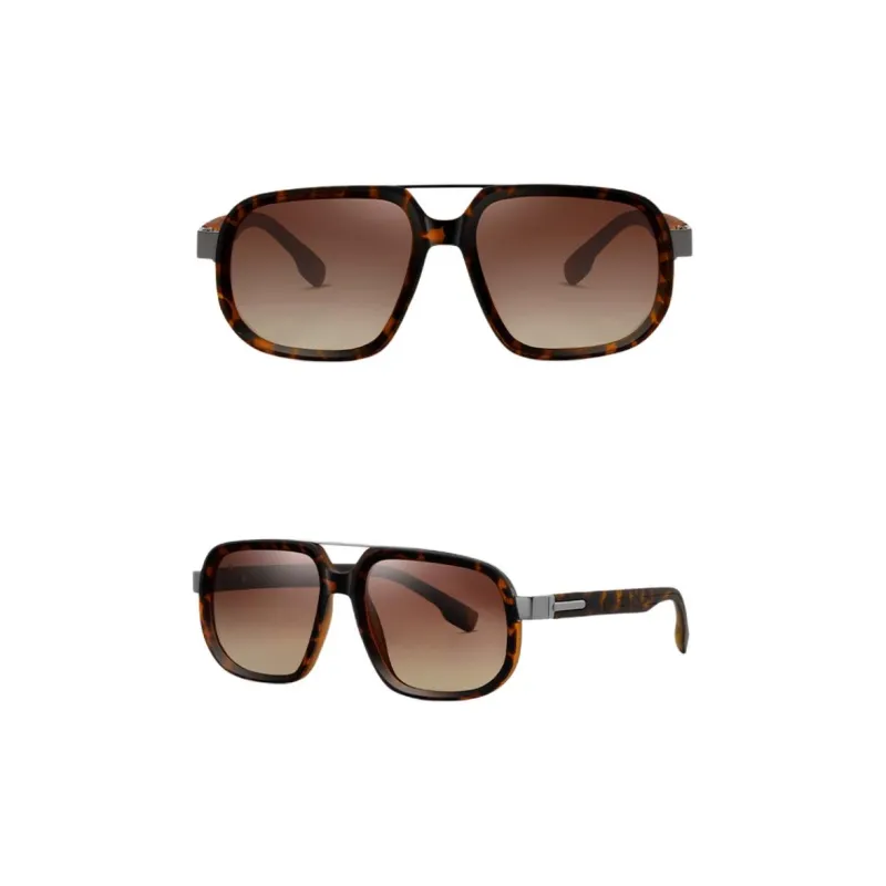 JEANSWEST Metal Square Sunglasses Unisex-7