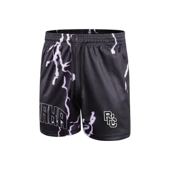 BKCXZICE Sports Shorts Unisex Flickering Purple