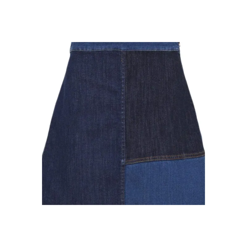 See By Chloe Denim Short Skirts Women's Blue-4