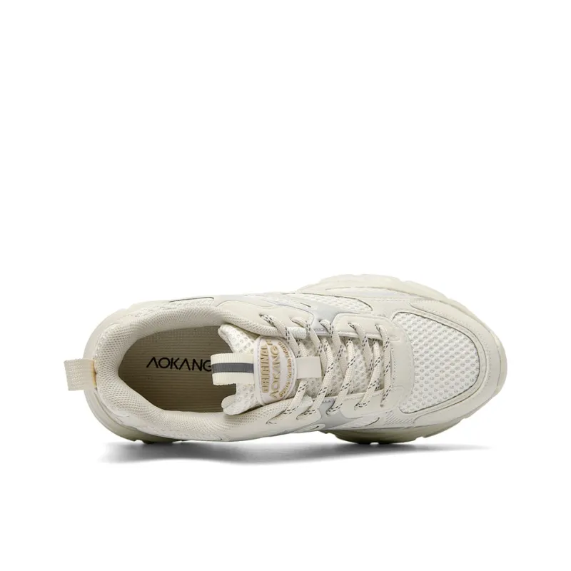 AOKANG Slip Resistant, Abrasion Resistant, Lightweight, Height Increasing Low Top Chunky Sneakers Women's-5