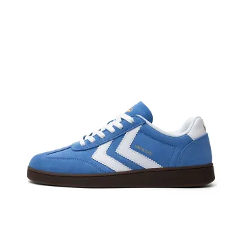 Hummel Low Top Skateboard Shoes Unisex Blue White