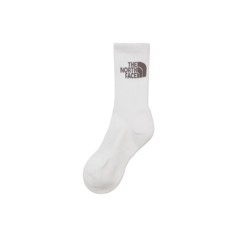 THE NORTH FACE Mid Calf Socks Unisex 1 Pack White-1