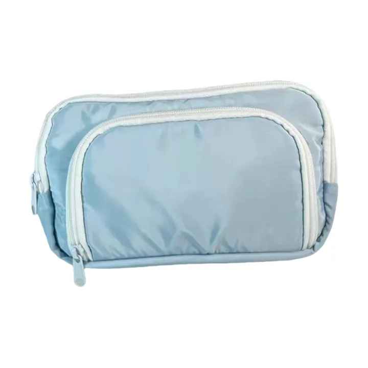 QIFEITU Cute Milk Whipped Pencil Case Large Capacity Pen Pouches-6