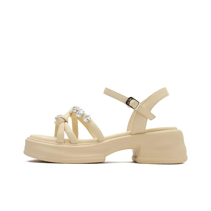 JOSINY One Strap Sandals 5.5cm Women's-8