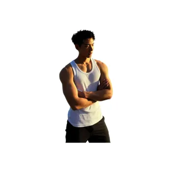 CORNILOT Tank Tops Unisex White