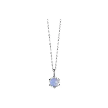 Modern Miracle 925 Sterling Silver With Zircon Necklaces Women's