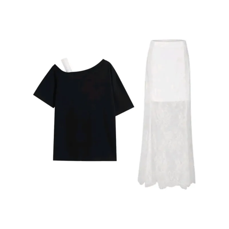 PZGE Two Piece Skirt Sets Women's-1