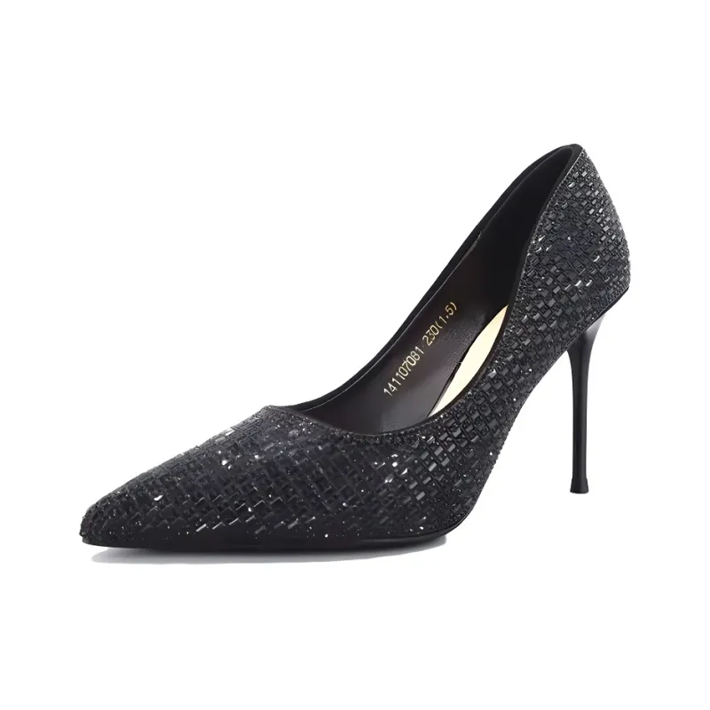 Dragon Dance Slim Heel High Heels Women's-5