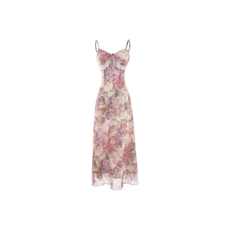 MISTVB Slip Dresses Women's Mandolin Purple-0