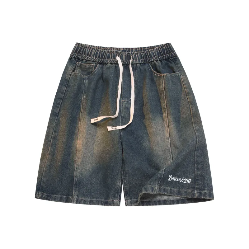 FCB ARCELONA Denim Shorts Unisex-3