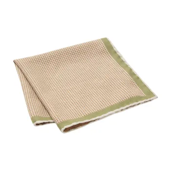 HUGO BOSS Silk Scarves Unisex Brown