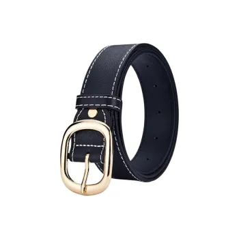 JEANSWEST PU Leather Belts Women's 3CM