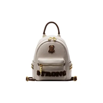 FCTOSSR PU Backpack Women's White/Black/Brown