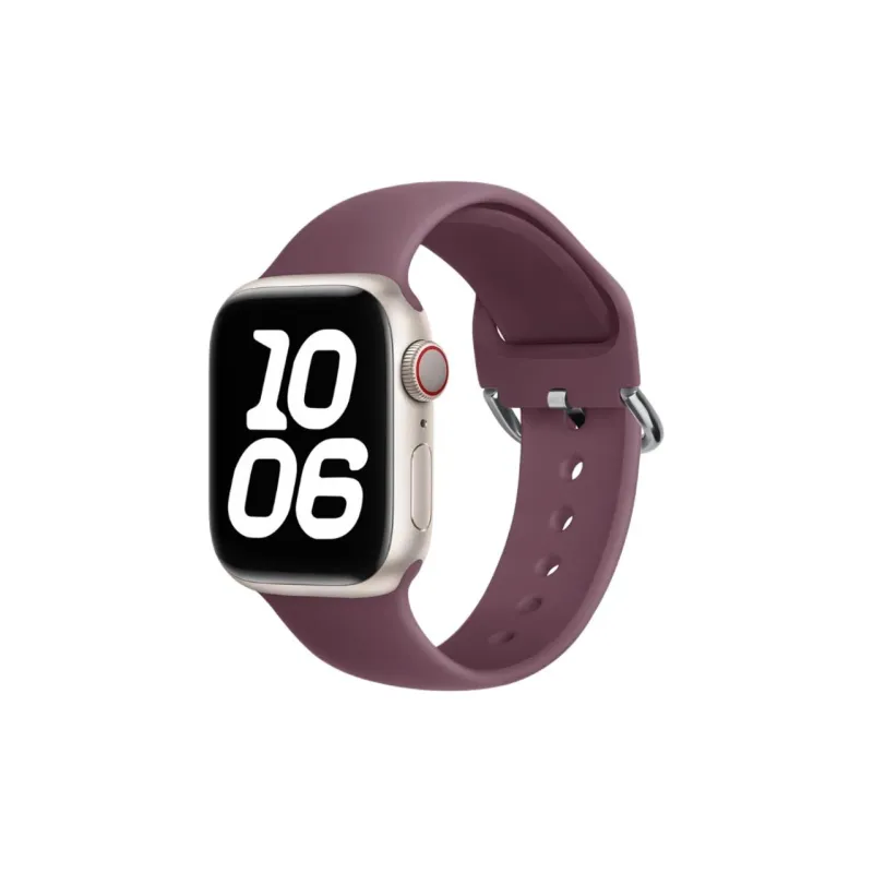 KVZUVUU Apple Compatibility Watch Band Silicone Material-16
