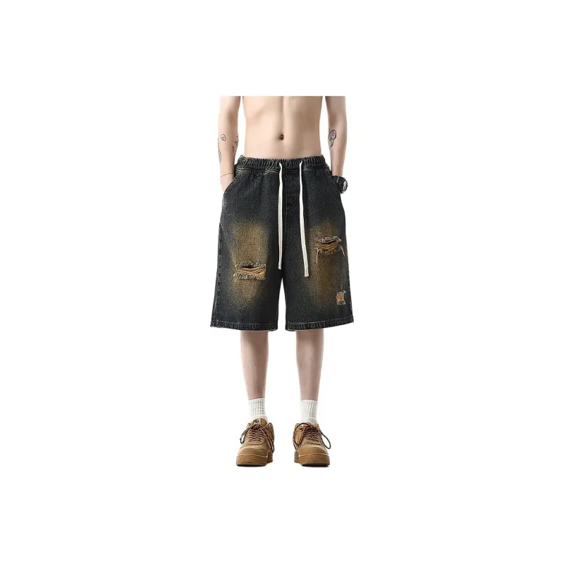 GOODHENLCE Denim Shorts Unisex-5