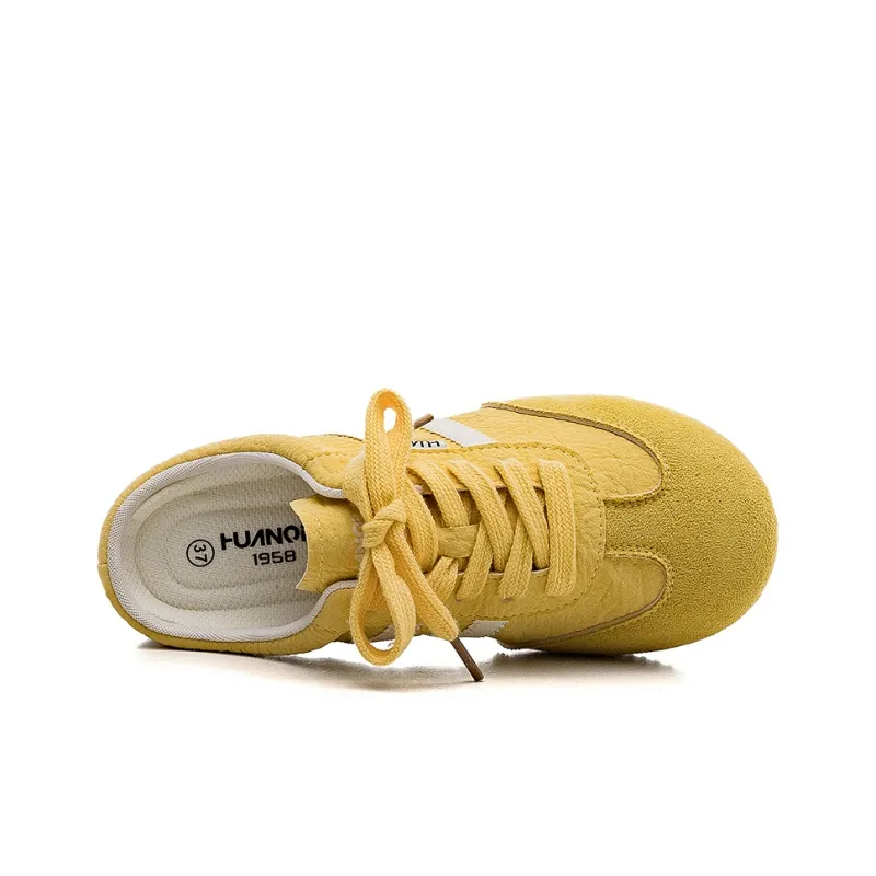 HUANQIU Abrasion Resistant Slip Resistant Closed Toe Slippers Women's Yellow-2