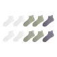 [Highly Recommended 10 Pack]White 4+Dark Asphalt Gray 4+Blue Gray 2