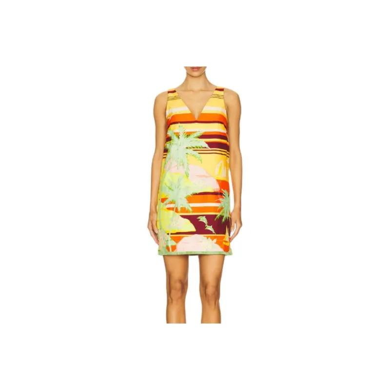 ALEMAIS Sleeveless Dress Women's Multicolor-0