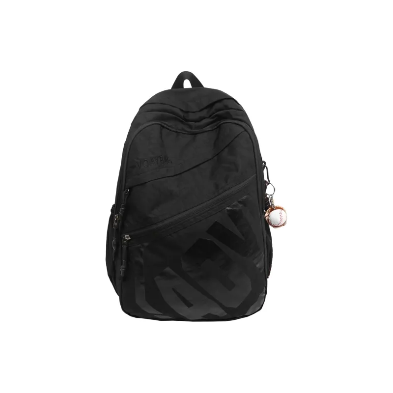 Kaka Tree Nylon Backpack Unisex Multicolor-3