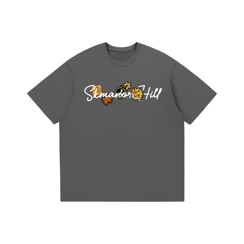 S.k. Manor Hill Short Sleeved T Shirts Unisex-14