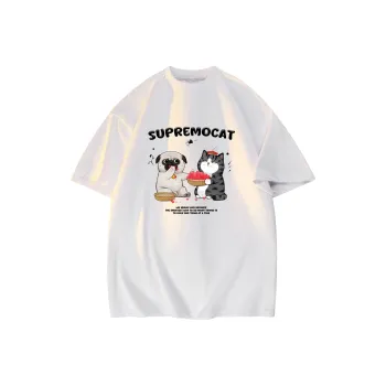Supremo Cat T Shirts Unisex