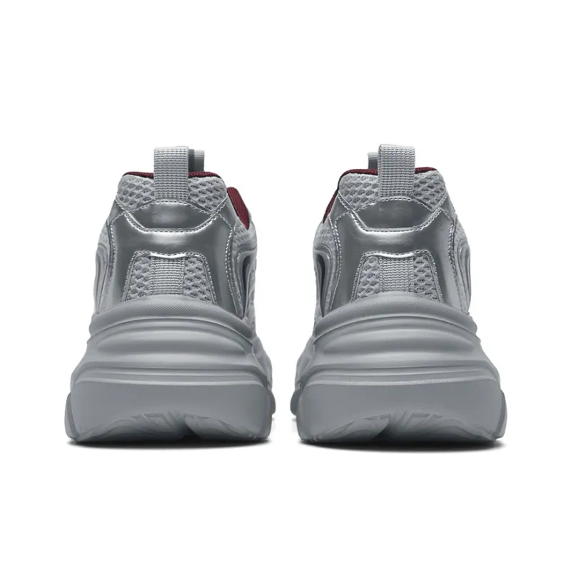 AOKANG Slip Resistant, Abrasion Resistant, Lightweight, Height Increasing Low Top Chunky Sneakers Women's-11