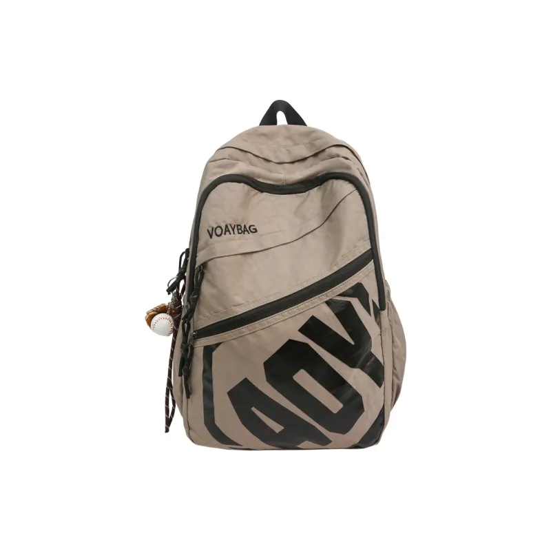 Kaka Tree Nylon Backpack Unisex Multicolor-0