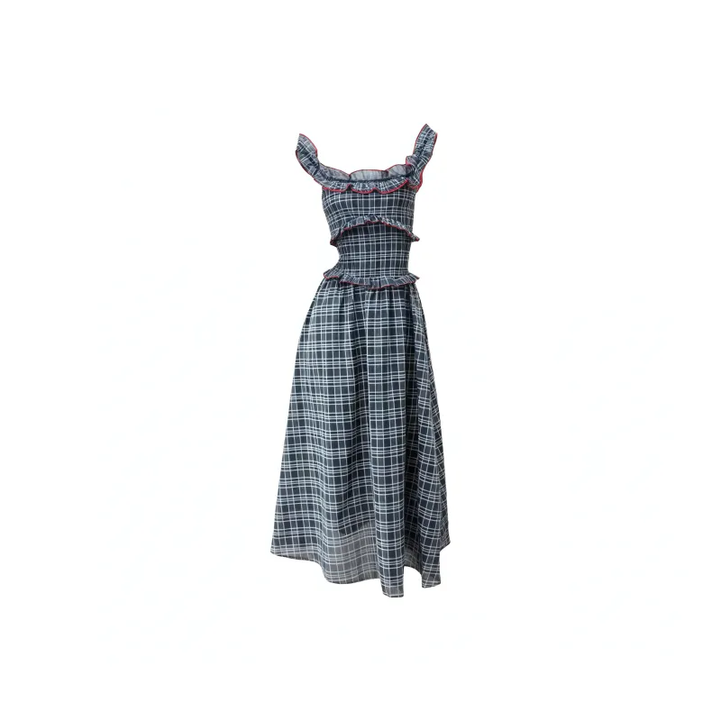 KYKW Slip Dresses Women's Navy Blue-0