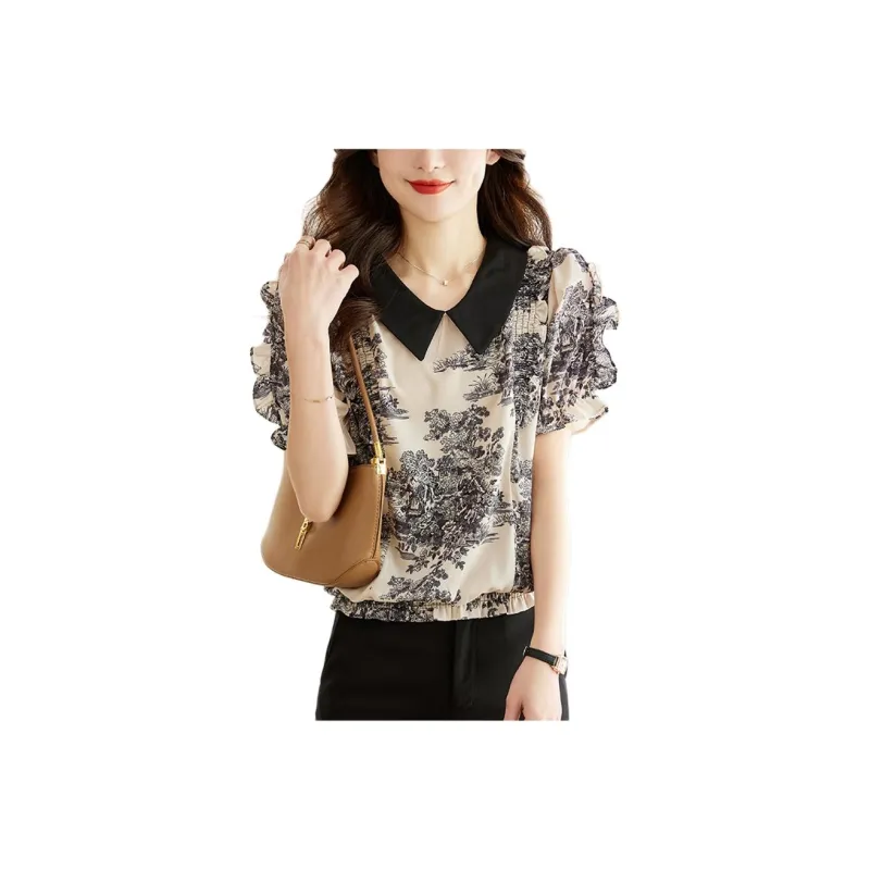 Mu Xiao Xin Shirts Women's Image Color-0